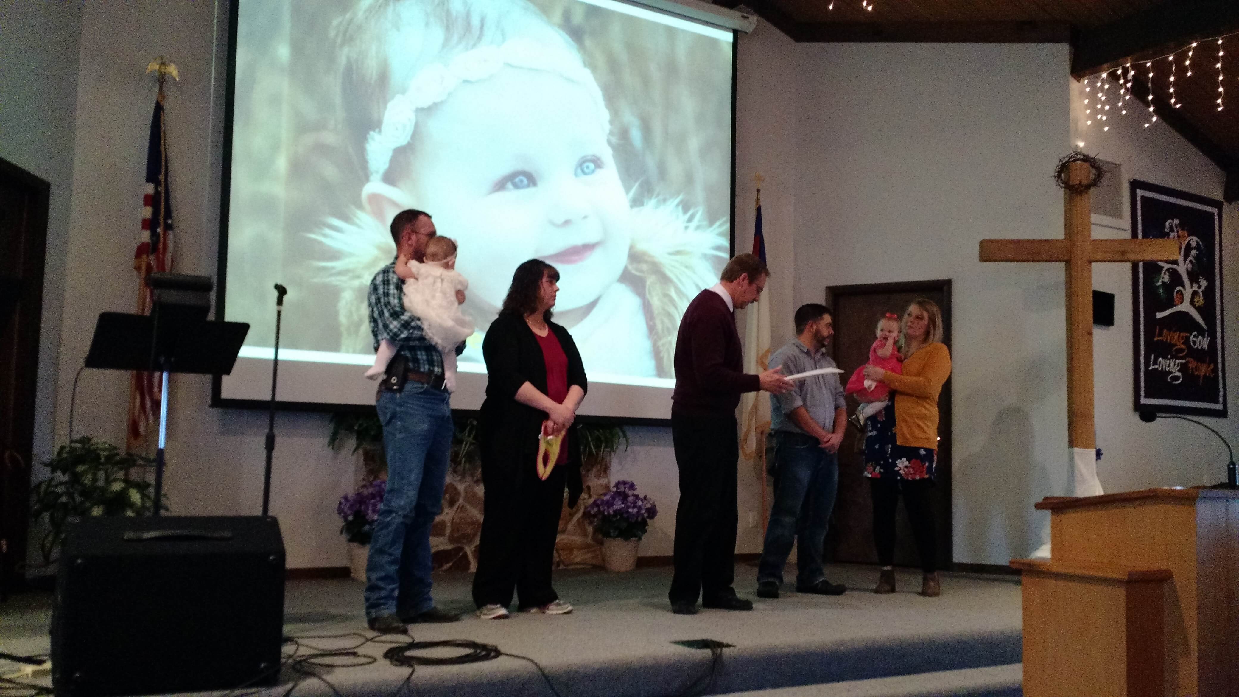 Baby Dedication 2017 - County Line Community Church